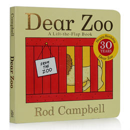 【送音频】【吴敏兰书单】 Dear zoo 神奇的动物园 日常句型词汇表达