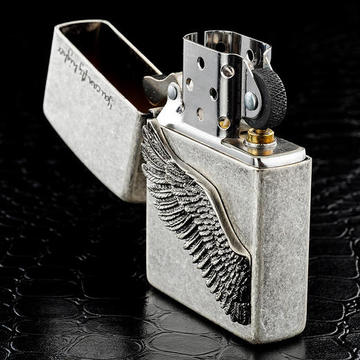 【zippo打火机】 韩版古银 飞的更高 送礼佳品 - 小家电惠选