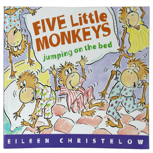 Five Little Monkeys五只猴子5个故事合集 英文原版绘本送 音频 适合0-9岁启蒙入门 商品图2