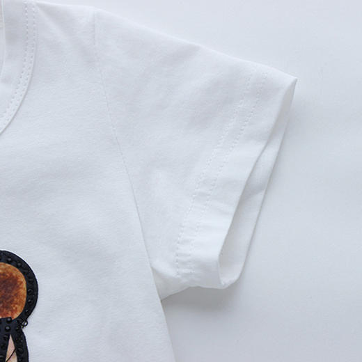 儿童短袖T恤 2015夏装新款亲子装男童女童童装卡通上衣tx-5626 商品图4