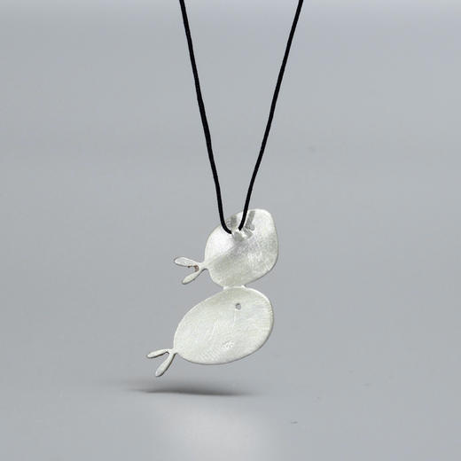 现货 Kiss the Frog－小胖鱼情侣 项链［希腊设计师］ 商品图2