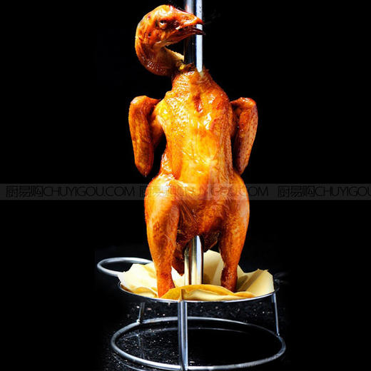 钢管鸡,东方美食创意菜,中国大厨特色菜,钢管鸡架子