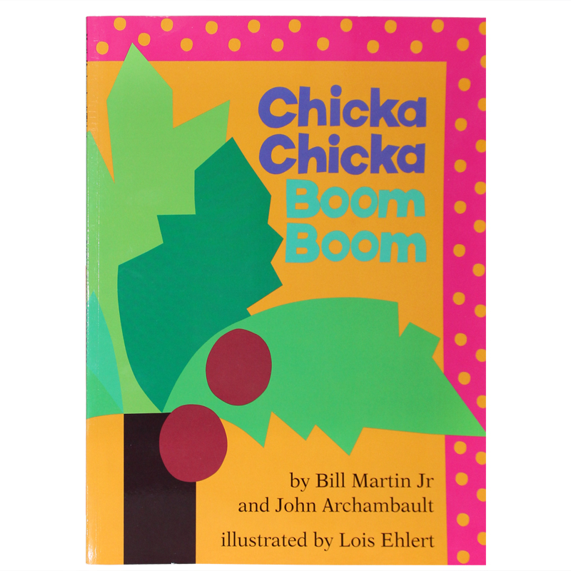 【送音频】【廖彩杏书单】Chicka Chicka Boom Boom 叽喀叽喀碰碰   字母认知英文原版平装绘本