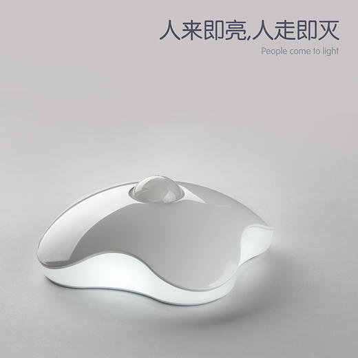 【为思礼  Datouren】四叶草 人体光线双感应小夜灯 USB充电升级版 创意时尚潮流家居 商品图2