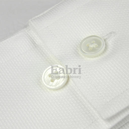 高唯纯棉细纹法式袖正装英式衬衫 商品图3