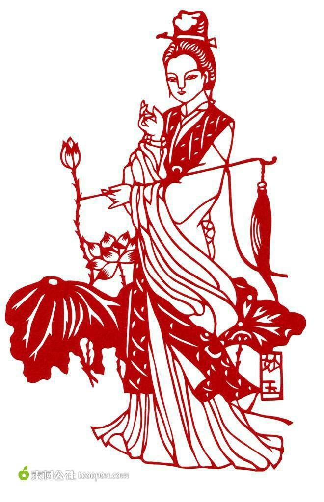 人物 剪纸 刻纸