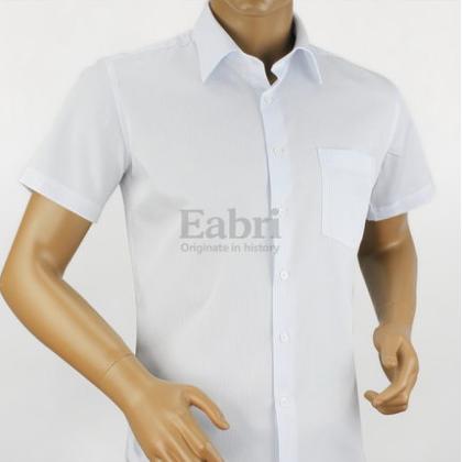 男士夏季商务格子短袖衬衫 商品图7