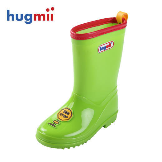 【特价售空不补】hugmii单色贴片儿童雨鞋 商品图3