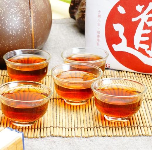 厚道做人地道做茶 吉顺号普洱厚道熟砖茶2000g大砖 包邮 商品图6