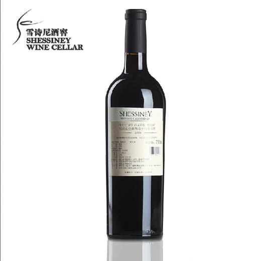 雪诗尼 美国加州经典梅洛2009干红葡萄酒 商品图1