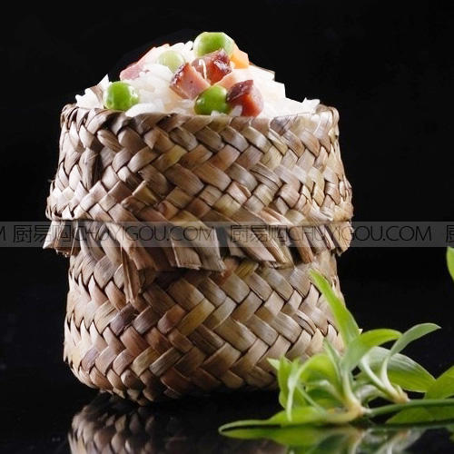 手工草编盛器 创意盛器 商品图0