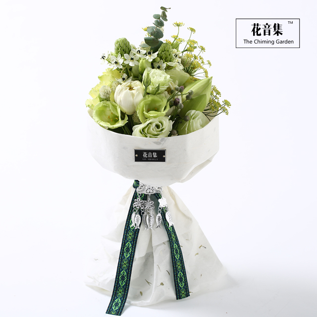 国风花礼花腰新娘《青》