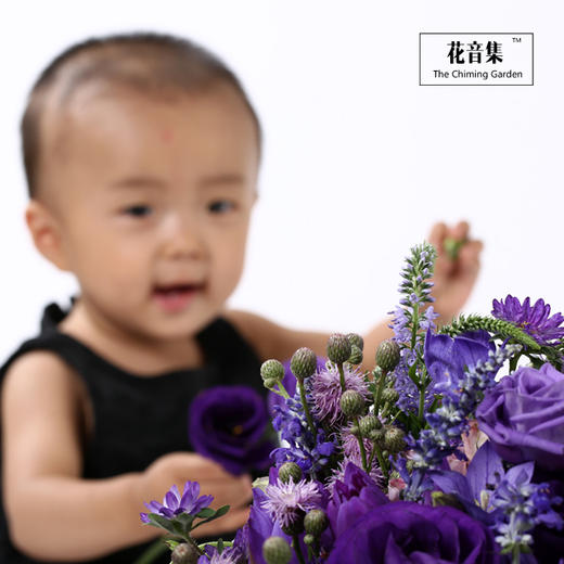 国风花礼花腰新娘《紫》 商品图1