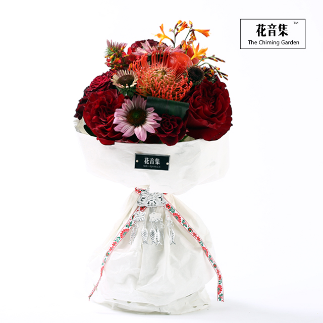 国风花礼花腰新娘《朱》