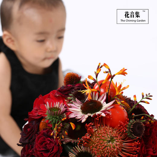 国风花礼花腰新娘《朱》 商品图1