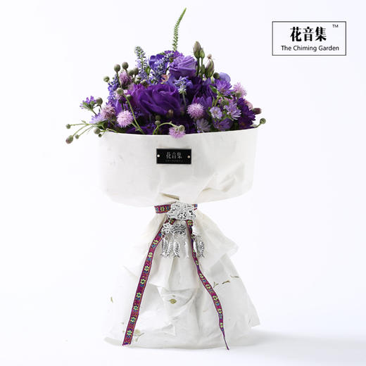 国风花礼花腰新娘《紫》 商品图3