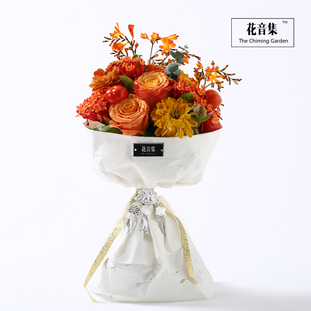 国风花礼花腰新娘《橙》