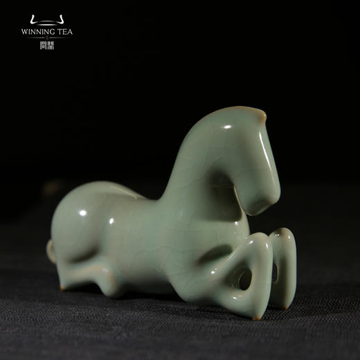 问鼎汝瓷天青马茶宠 商品图1