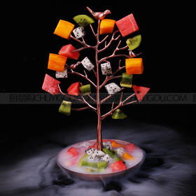波西亚BOOXYA 创意果盘 创意菜盛器 融合菜果盘 创意果树