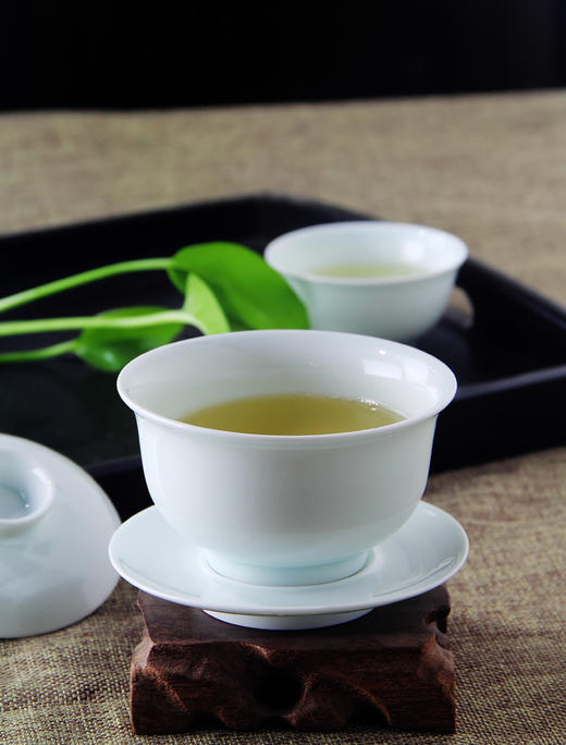 景德镇 陶瓷 国瓷 红叶 9头全手工青釉功夫茶具 商品图2