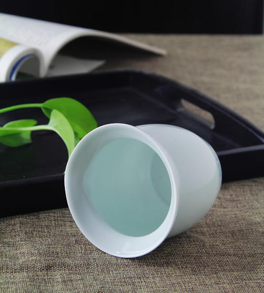 景德镇 陶瓷 国瓷 红叶 9头全手工青釉功夫茶具 商品图4