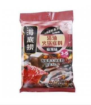 海底捞 火锅底料 220g（清油麻辣味） 商品图0