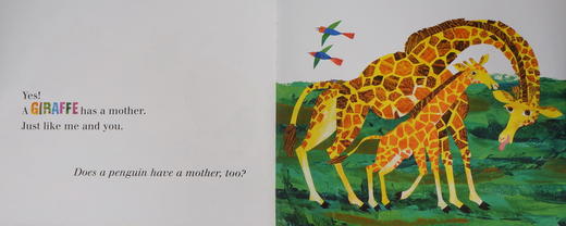 【送音频】【廖彩杏推荐】Does a Kangaroo Have a Mother Too 袋鼠也有妈妈吗？Eric Carle经典平装绘本 商品图2