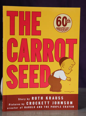 英文原版The Carrot Seed (60周年版）胡萝卜种子 百本必读建立自信坚守信念