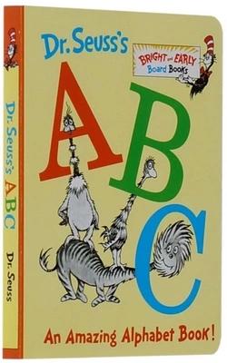 原版英文Dr. Seuss&#039;s ABC 纸板书（Bright and Early Board）