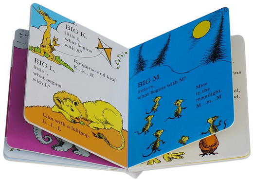 原版英文Dr. Seuss&#039;s ABC 纸板书（Bright and Early Board） 商品图2