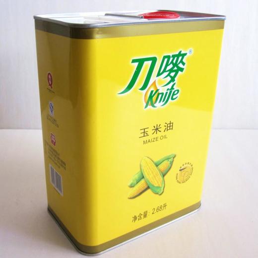 刀唛铁桶纯正（粟米）玉米油 2.68L 商品图2