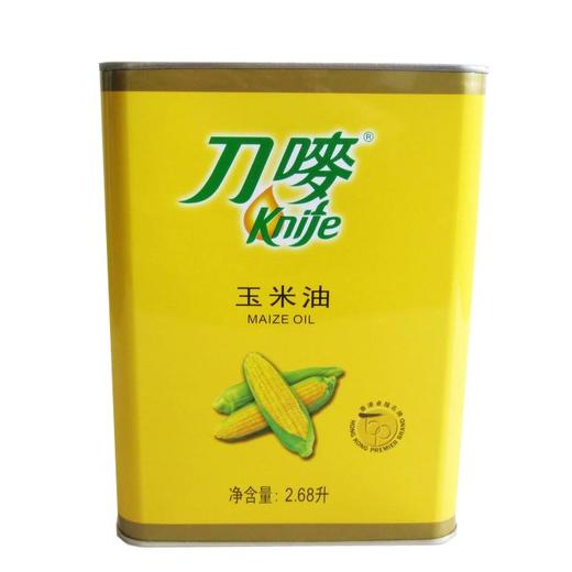 刀唛铁桶纯正（粟米）玉米油 2.68L 商品图4