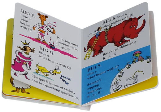 原版英文Dr. Seuss&#039;s ABC 纸板书（Bright and Early Board） 商品图1