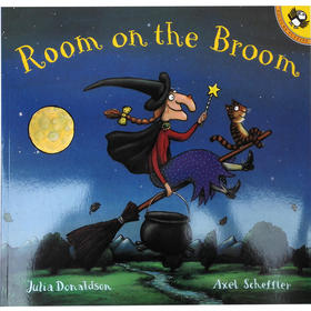 英文原版书Room on the Broom 扫帚上的家名育儿童早教绘本送音频