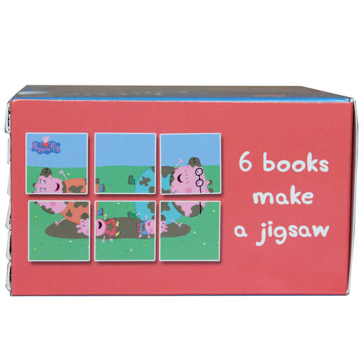 英文原版Peppa Pig：little Library粉红猪小妹纸板书女孩0-5岁 商品图3