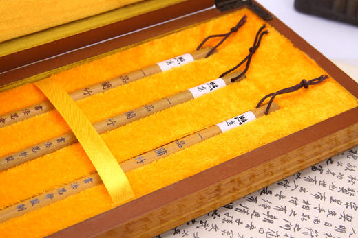 【王羲之版】文港原产一品小楷中楷狼毫毛笔三支装 商品图2