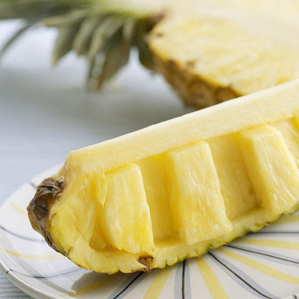 齐峰进口台湾牛奶凤梨甜蜜蜜凤梨1只装大菠萝新鲜进口水果包邮齐峰