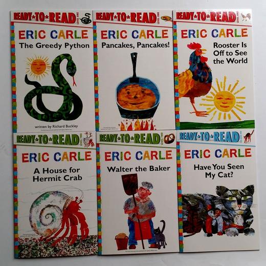 儿童英文原版绘本Eric Carle Have You Seen My Cat 6本Ready to read启蒙入门盒装 商品图4