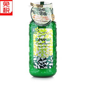 保税区直发  日本Reveur 无硅护发素 头发光泽弹力和修复型 500ml