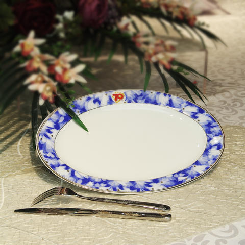 [限量]景德镇陶瓷 国瓷红叶 反法西斯抗战胜利70周年纪念瓷56头珙桐白鸽 商品图4