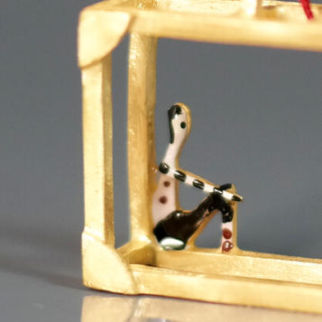 北京仓｜Kiss the Frog-Prince in Suitcase-我在等你去旅行 项链［希腊设计师］ 商品图1