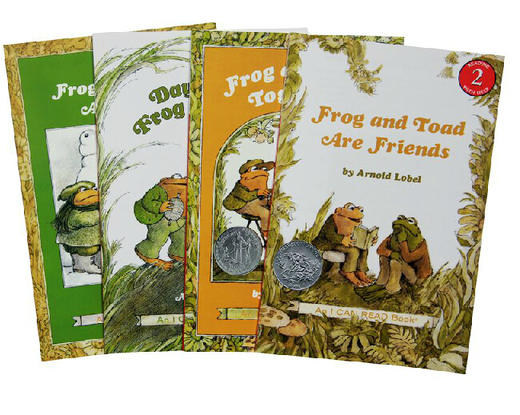 【送音频】【I can read】Frog and Toad 弗洛格青蛙和蟾蜍4册  I can read分级读物系列 商品图0