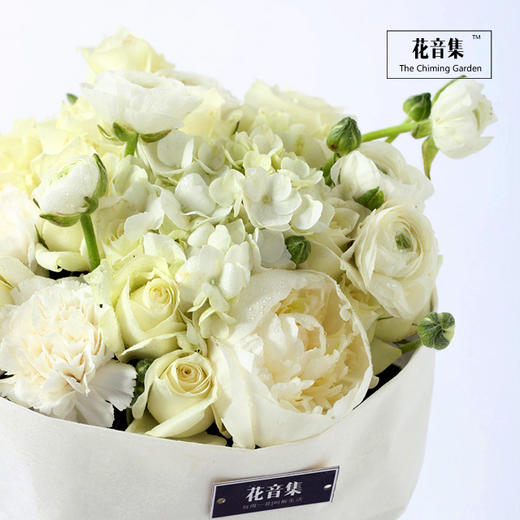 国风花礼花腰新娘《芍药白》 商品图1