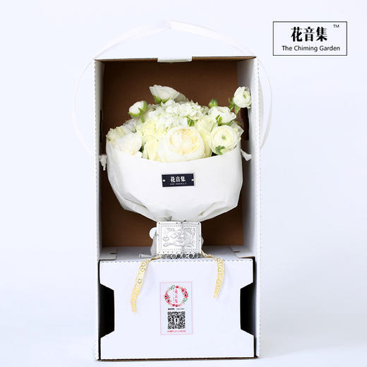 国风花礼花腰新娘《芍药白》 商品图3