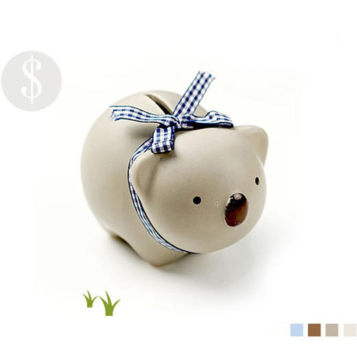 【为思礼 朴里杂货】萌版动物储钱罐 图图噜噜系列 家居摆件存钱储蓄罐 品味生活 创意礼物 商品图1