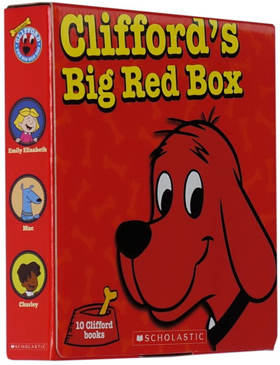 英文原版Clifford the big red dog 大红狗克里弗绘本10本全套装