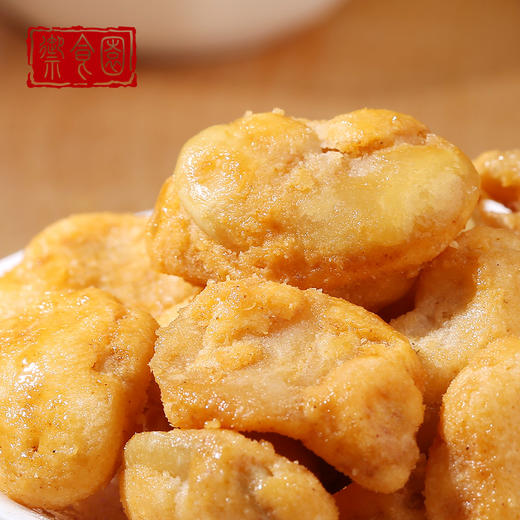 零食铺子 御食园蚕豆片500g 美式烧烤蚕豆片 蟹黄蚕豆片 商品图2