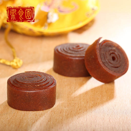 零食铺子 御食园山楂卷500g/袋 新鲜山楂果丹皮山楂片 开胃零食 商品图2