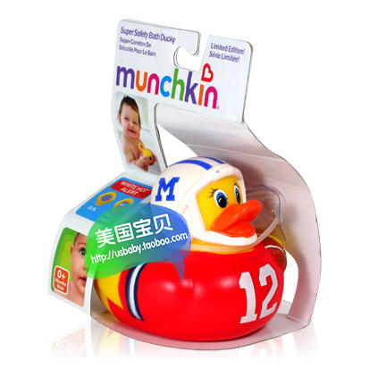 美国麦肯奇munchkin洗澡感温小鸭子 宝宝洗浴玩具 遇热变色 商品图11