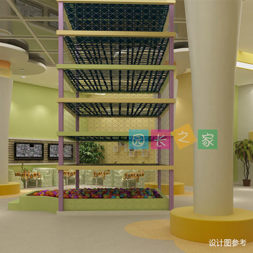 幼儿园大型户外玩具_蜘蛛塔 商品图3